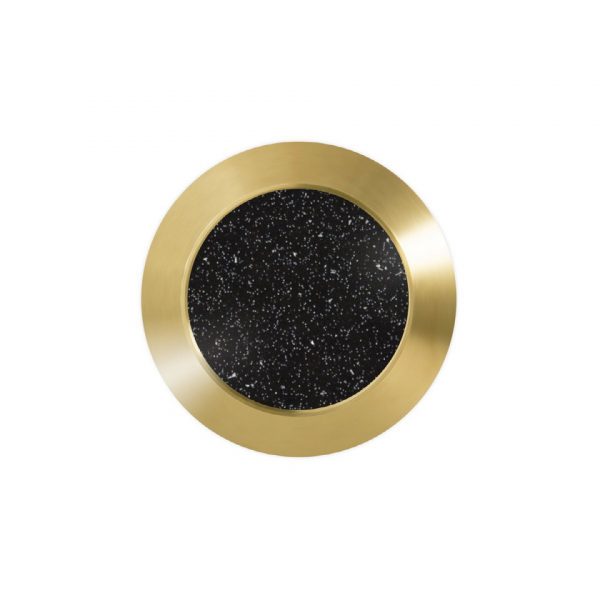Fare element i edel metall med ilegg og pinne. Ø-25mm - Bilde 56