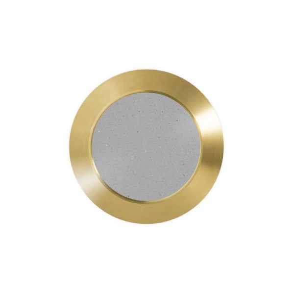 Fare element i edel metall med ilegg og pinne. Ø-25mm - Bilde 58