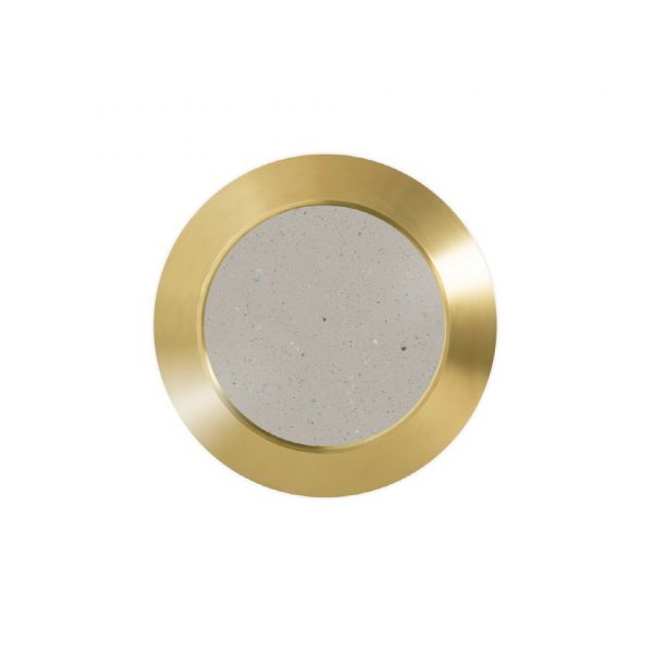 Fare element i edel metall med ilegg og pinne. Ø-25mm - Bilde 60