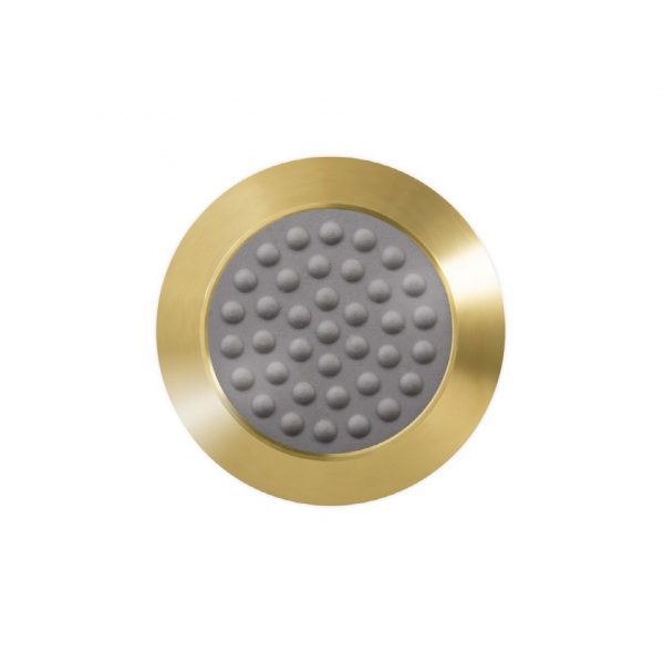 Fare element i edel metall med ilegg og pinne. Ø-25mm - Bilde 79