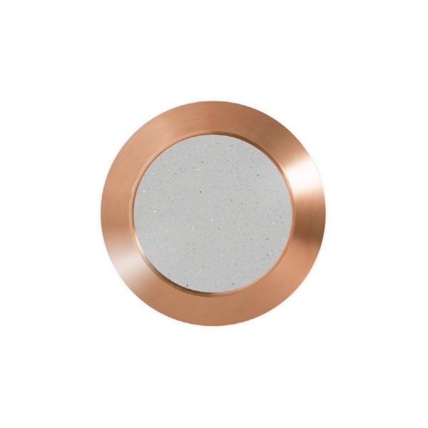 Fare element i edel metall med ilegg og pinne. Ø-25mm - Bilde 3