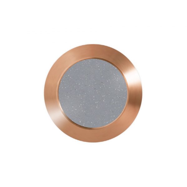 Fare element i edel metall med ilegg og pinne. Ø-25mm - Bilde 4
