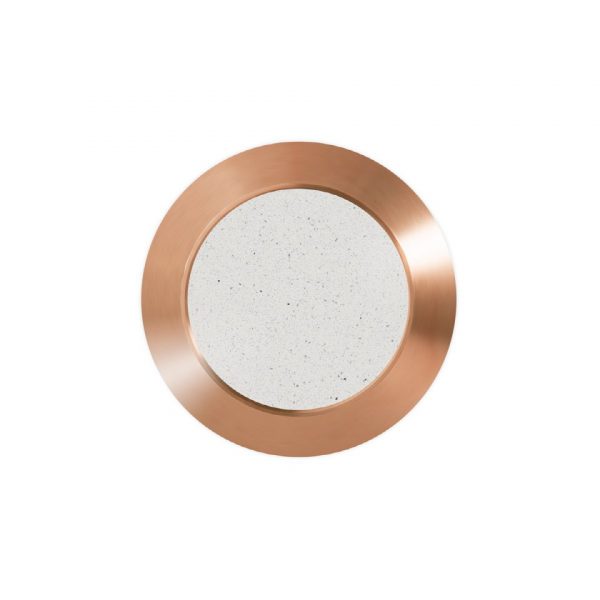 Fare element i edel metall med ilegg og pinne. Ø-25mm - Bilde 5