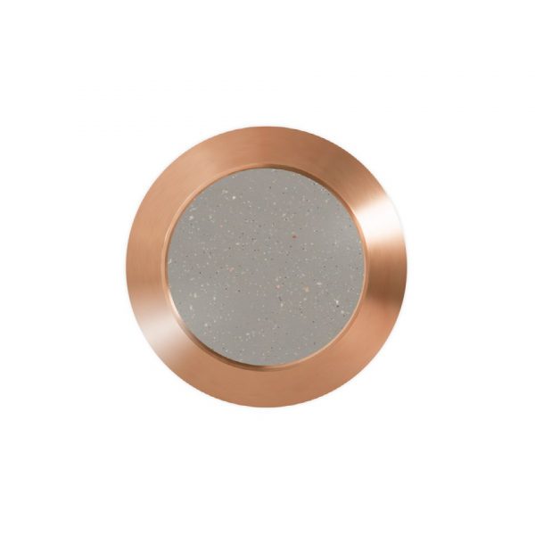 Fare element i edel metall med ilegg og pinne. Ø-25mm - Bilde 11