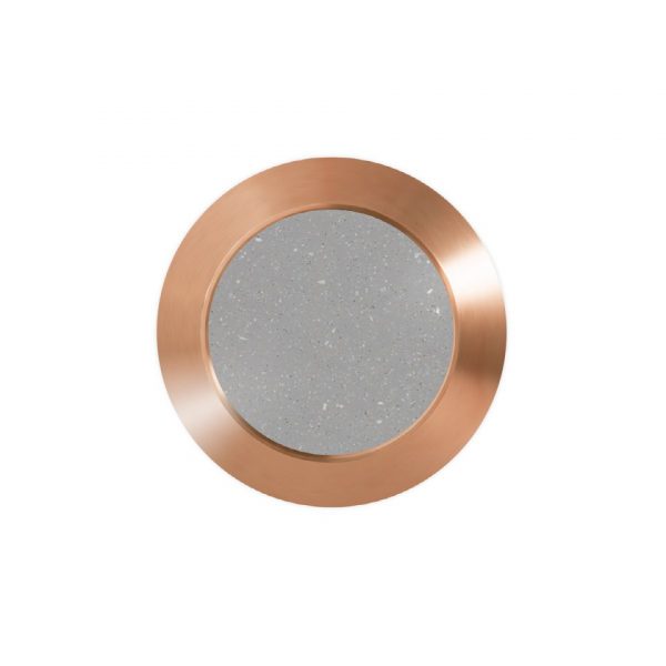 Fare element i edel metall med ilegg og pinne. Ø-25mm - Bilde 13