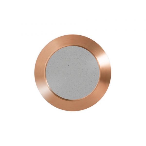 Fare element i edel metall med ilegg og pinne. Ø-25mm - Bilde 17
