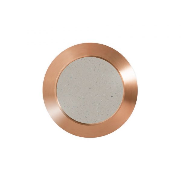 Fare element i edel metall med ilegg og pinne. Ø-25mm - Bilde 19
