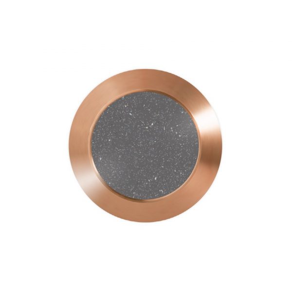 Fare element i edel metall med ilegg og pinne. Ø-25mm - Bilde 24