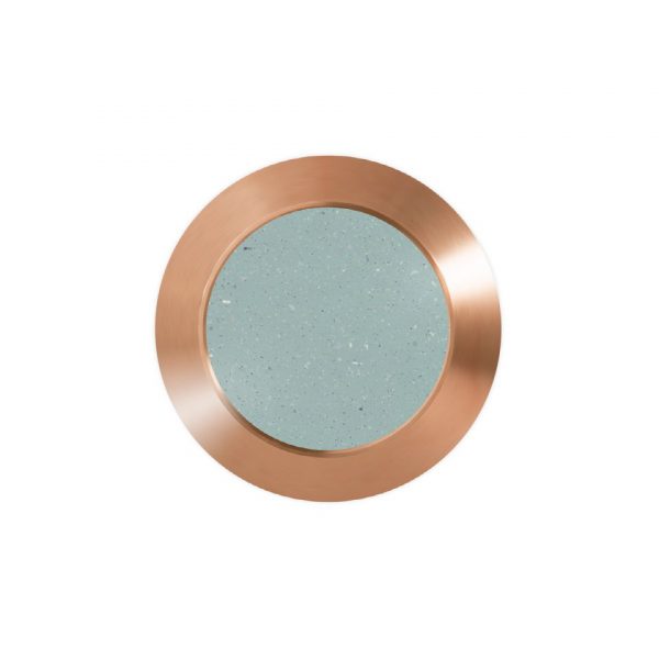Fare element i edel metall med ilegg og pinne. Ø-25mm - Bilde 28
