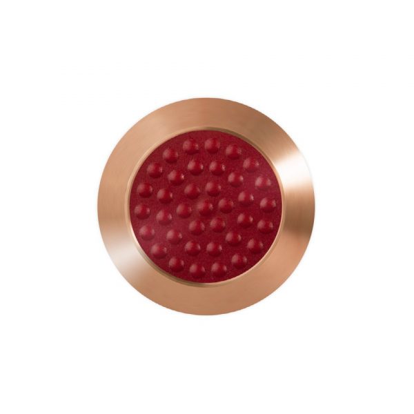 Fare element i edel metall med ilegg og pinne. Ø-25mm - Bilde 39