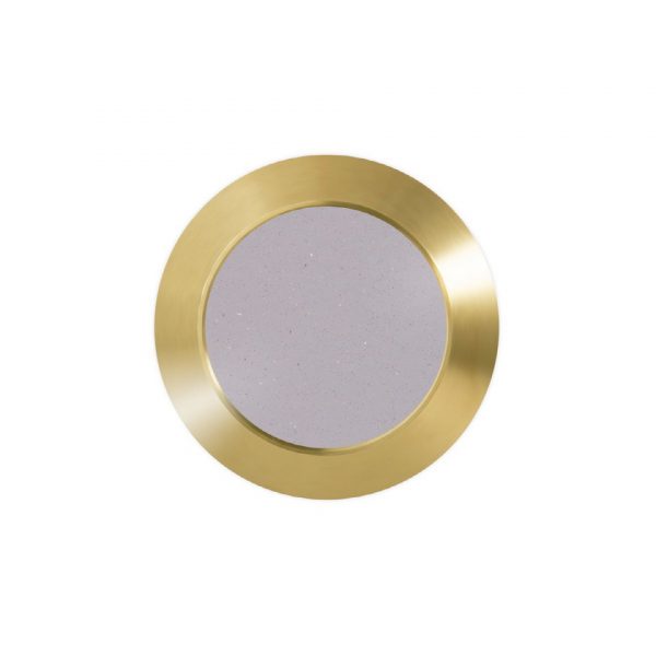 Fare element i edel metall med ilegg og pinne. Ø-25mm - Bilde 46