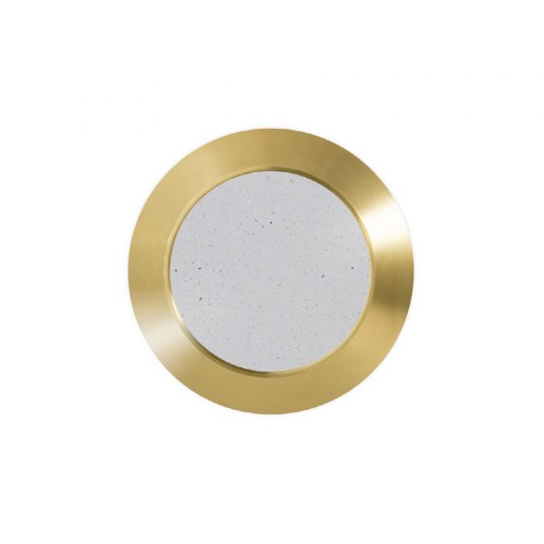 Fare element i edel metall med ilegg og pinne. Ø-25mm - Bilde 47