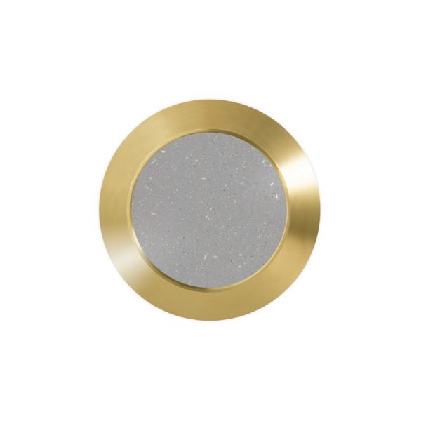 Fare element i edel metall med ilegg og pinne. Ø-25mm - Bilde 54